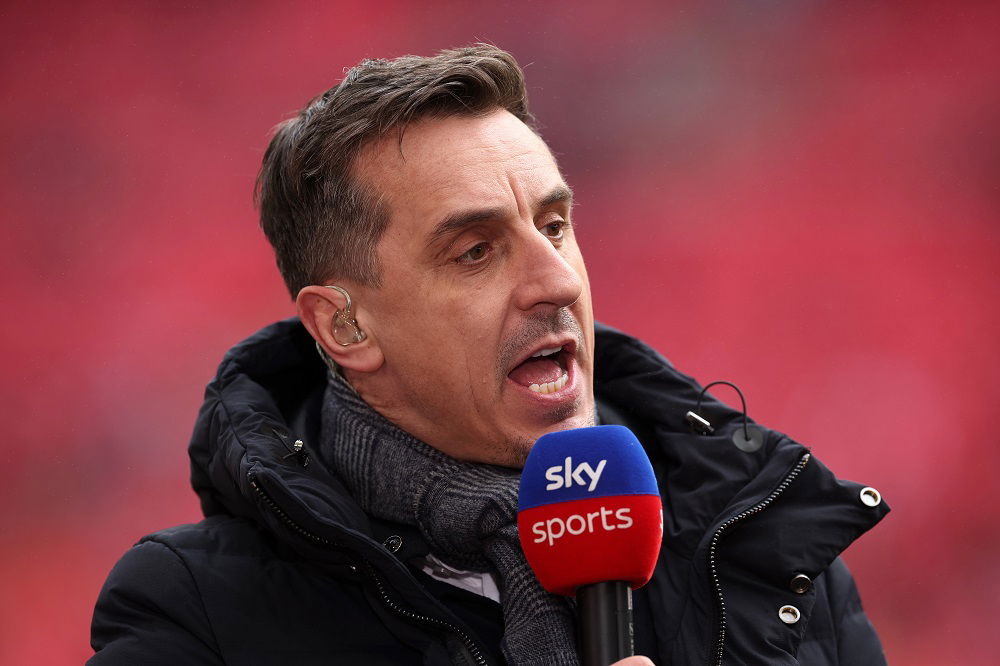 Gary Neville Makes Top Four Prediction After Praising “Absolutely Brilliant” Newcastle